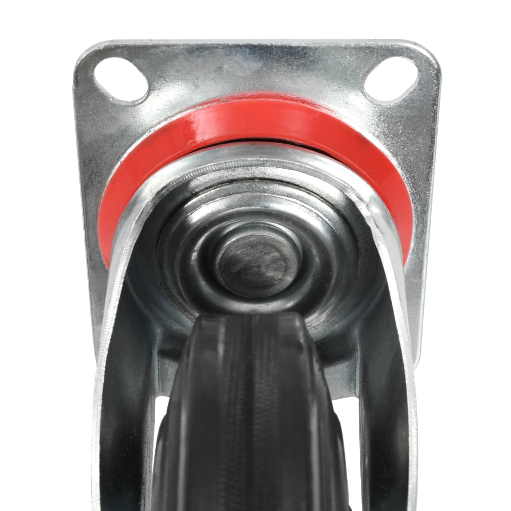 12 Pcs Swivel Casters 200 Mm