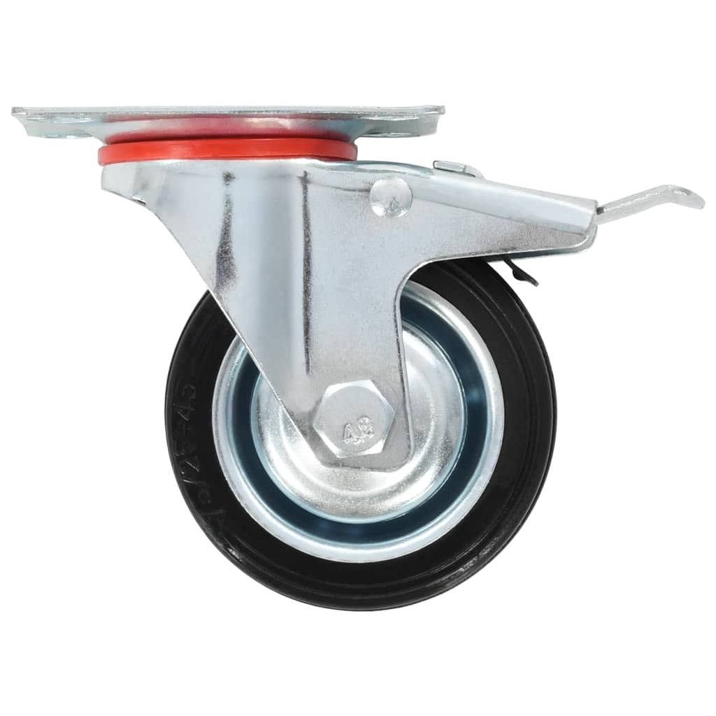 12 Pcs Swivel Casters 75 Mm