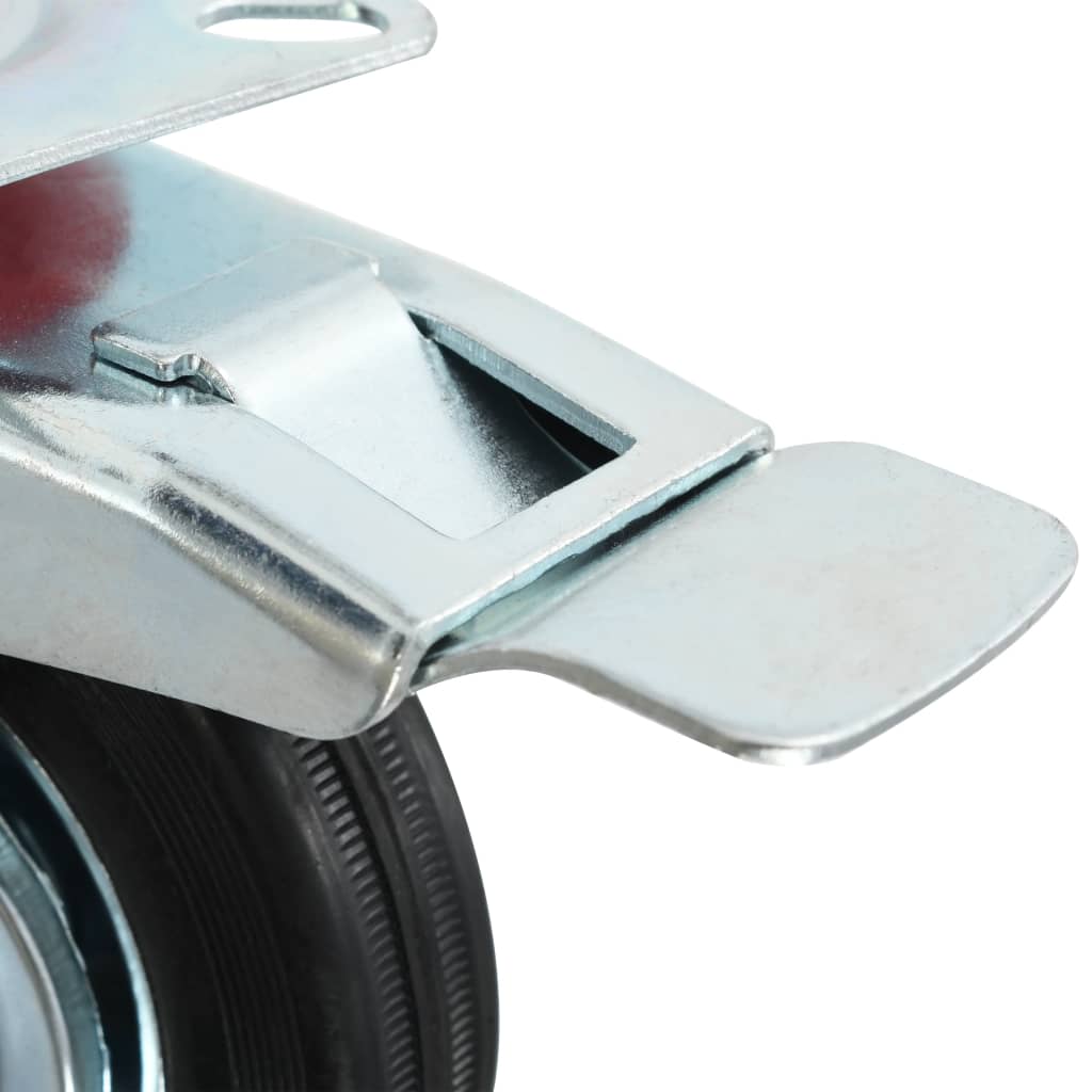 8 Pcs Swivel Casters 100 Mm