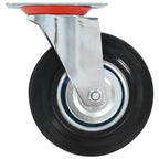 8 Pcs Swivel Casters 125 Mm
