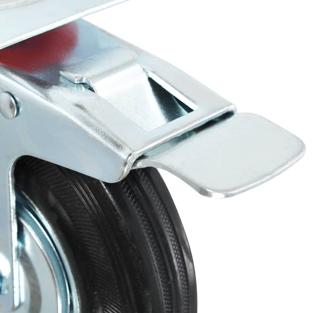 8 Pcs Swivel Casters 125 Mm