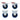 12 Pcs Casters 75 Mm