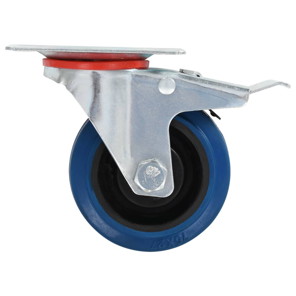 16 Pcs Casters 75 Mm