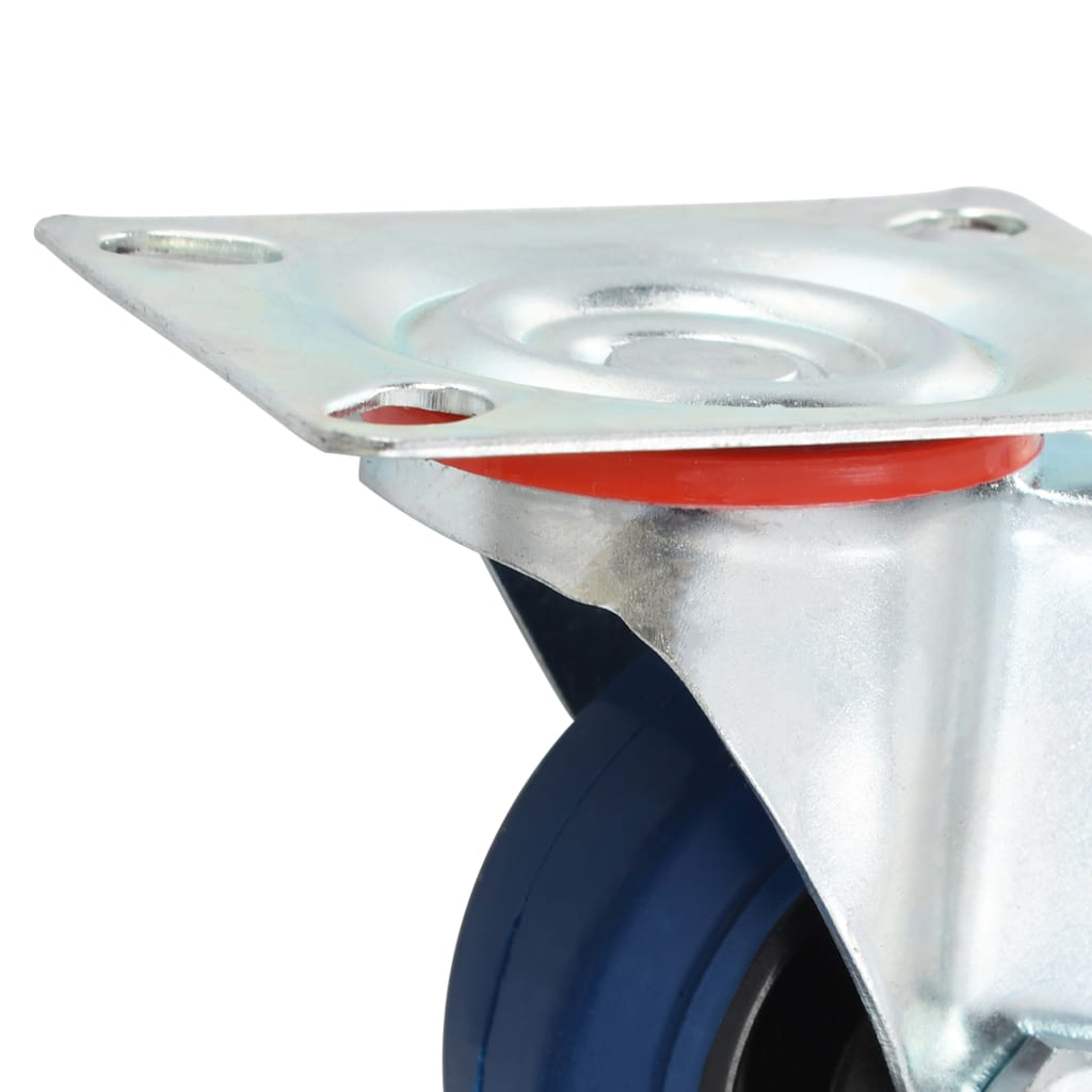 8 Pcs Swivel Casters 75 Mm