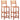 Bar Chairs 2 pcs Solid Acacia Wood