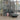 2 Piece Garden Lounge Set with Cushions Poly Rattan Grey