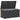 Garden Storage Box Poly Rattan 100x50x50 cm Black