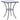 Mosaic Bistro Table Blue and White 60 cm Ceramic