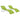Folding Sun Loungers 2 pcs Green Textilene