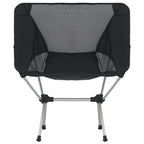 2x Folding Camping Chairs with Carry Bag 54x50x65 cm Aluminium