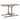 Garden Table Anthracite Poly Rattan and Solid Acacia Wood