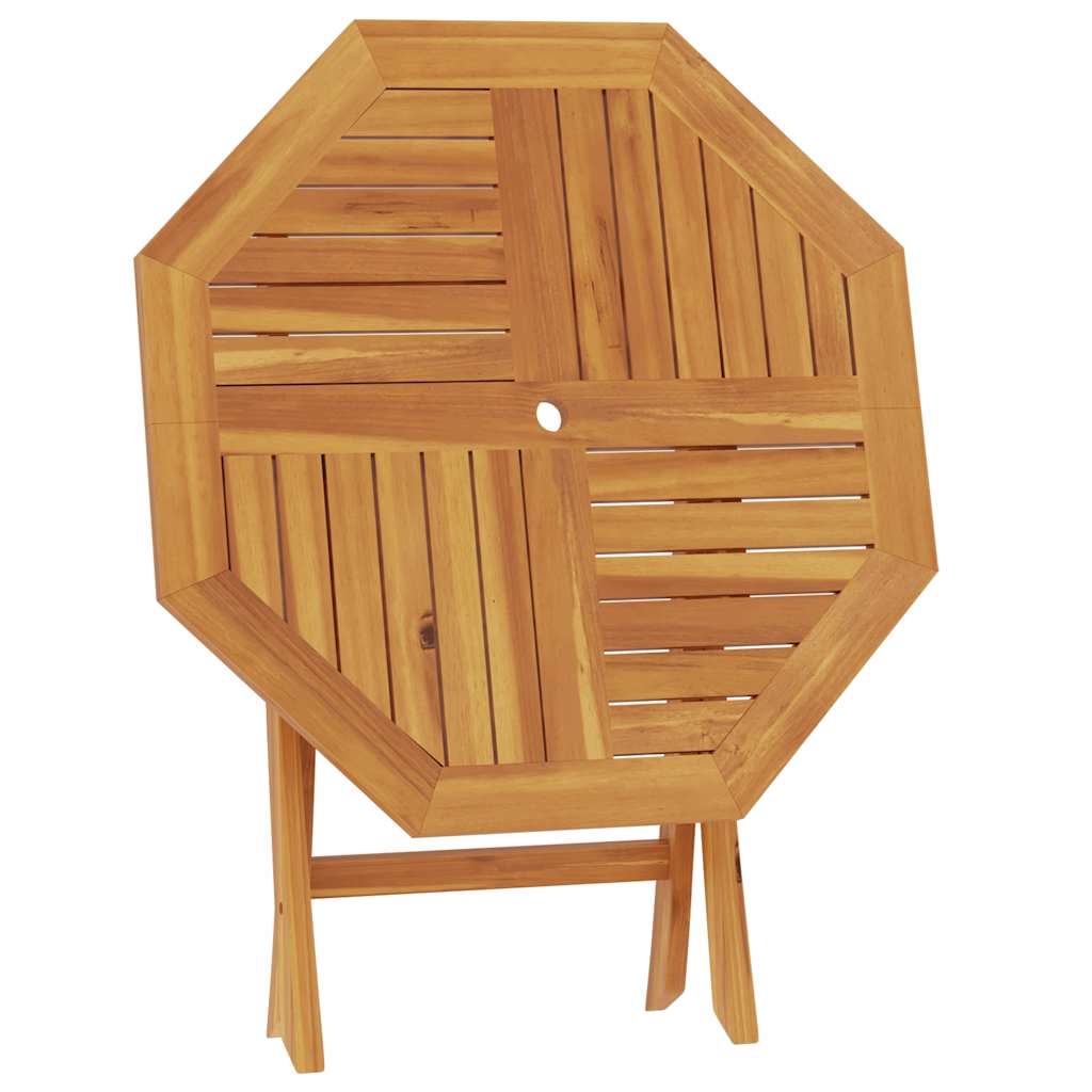Folding Garden Table 85x85x76 cm Solid Teak Wood