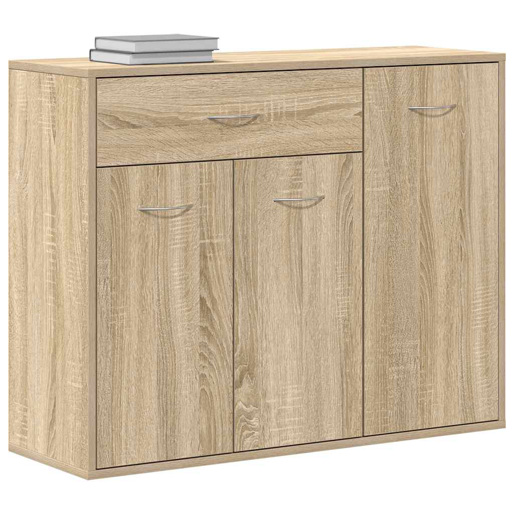 Sideboard Sonoma Oak 88x30x70 cm Engineered Wood
