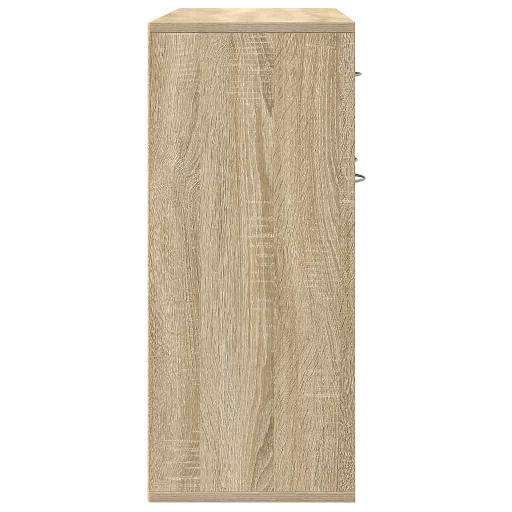Sideboard Sonoma Oak 88x30x70 cm Engineered Wood