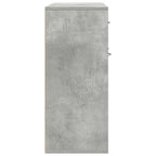 Sideboard Concrete Grey 88x30x70 cm Engineered Wood