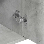 Sideboard Concrete Grey 88x30x70 cm Engineered Wood