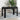 Dining Table Black 120x60x76 cm Engineered Wood