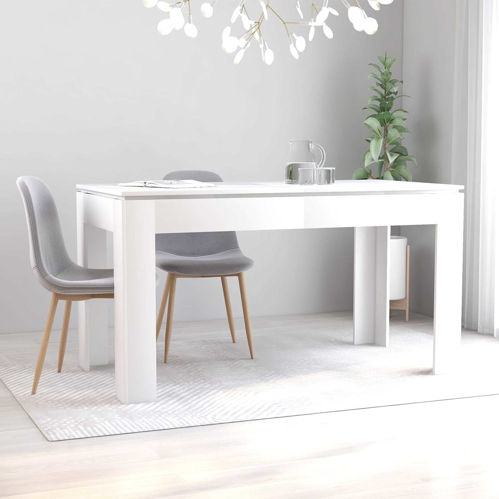 Table White Chipboard
