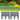Lawn Edgings 36 pcs Grey 10 m PP