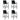 Garden Bar Chairs 4 pcs Black Textilene