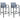 Garden Bar Chairs 2 pcs Grey Textilene