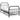 284508  Bed Frame Without Mattress Metal
