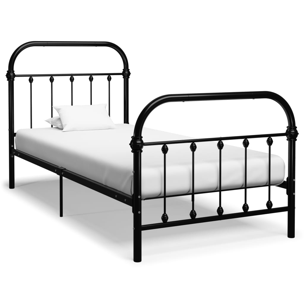 284508  Bed Frame Without Mattress Metal