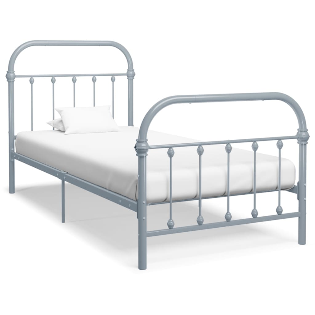284508  Bed Frame Without Mattress Metal