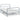 284508  Bed Frame Without Mattress Metal