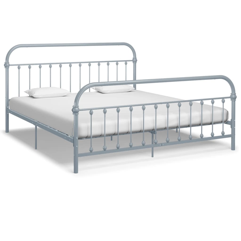 284508  Bed Frame Without Mattress Metal