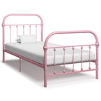 284508  Bed Frame Without Mattress Metal