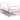 284508  Bed Frame Without Mattress Metal