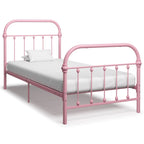 284508  Bed Frame Without Mattress Metal
