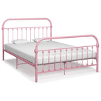 284508  Bed Frame Without Mattress Metal