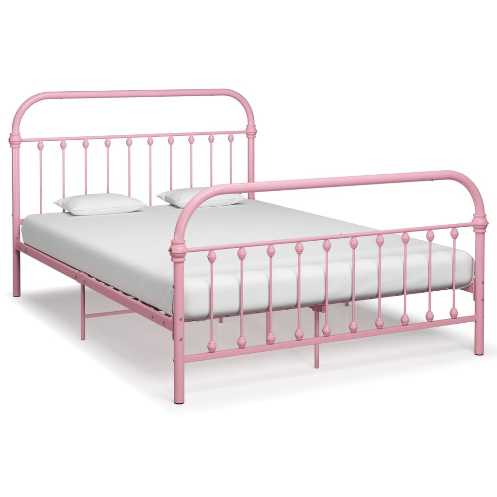 284508  Bed Frame Without Mattress Metal