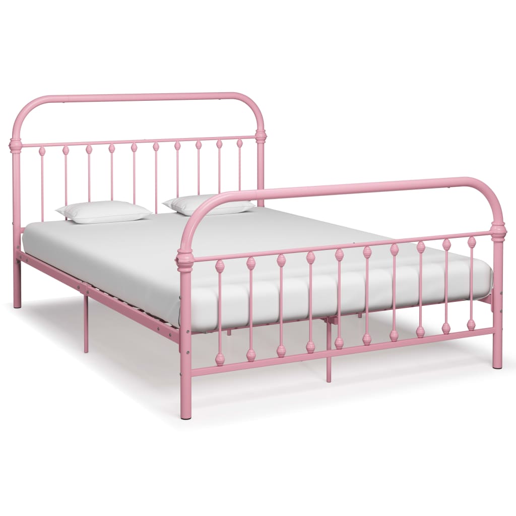284508  Bed Frame Without Mattress Metal