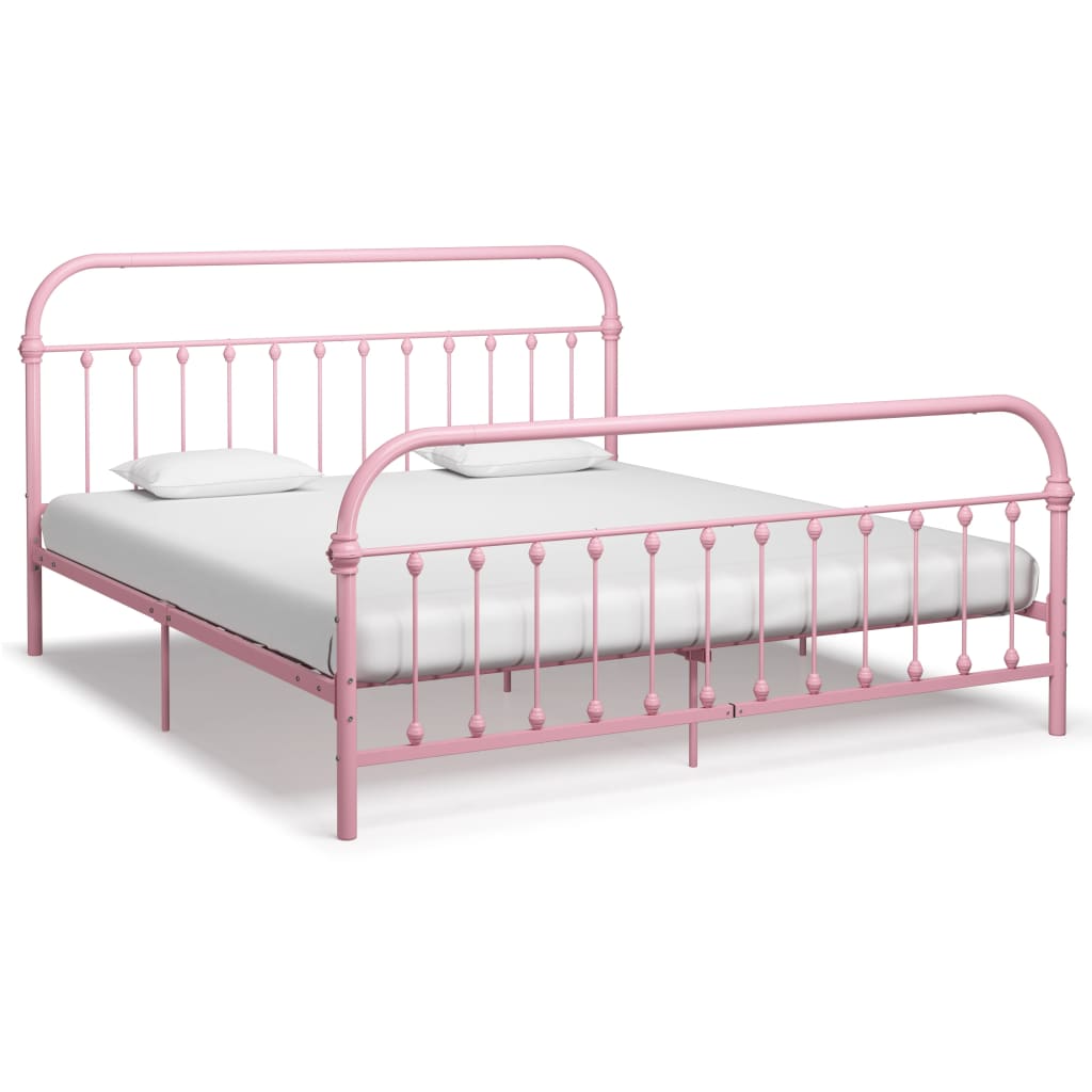 284508  Bed Frame Without Mattress Metal