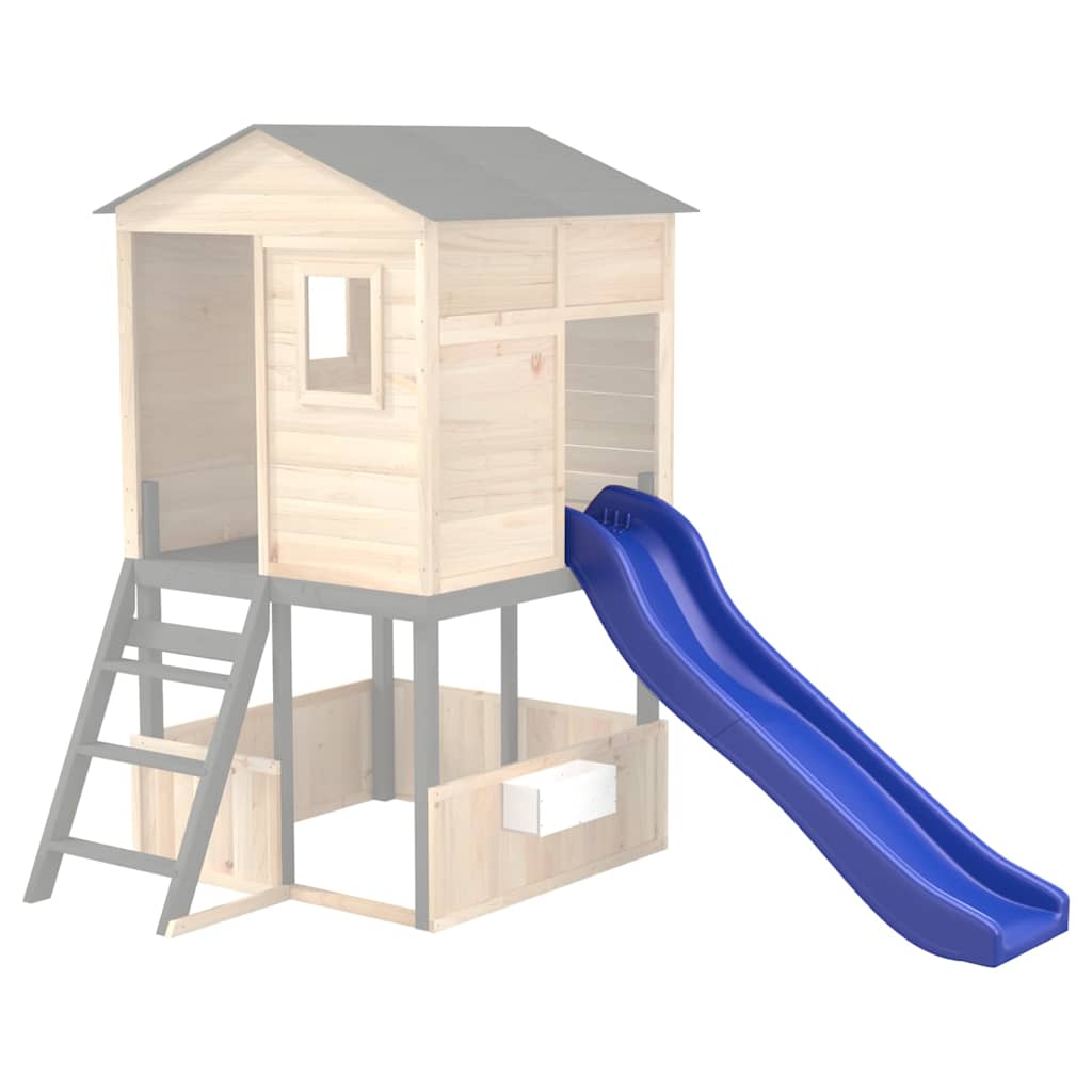 Play Slide Blue 175x38x23 cm Polypropylene