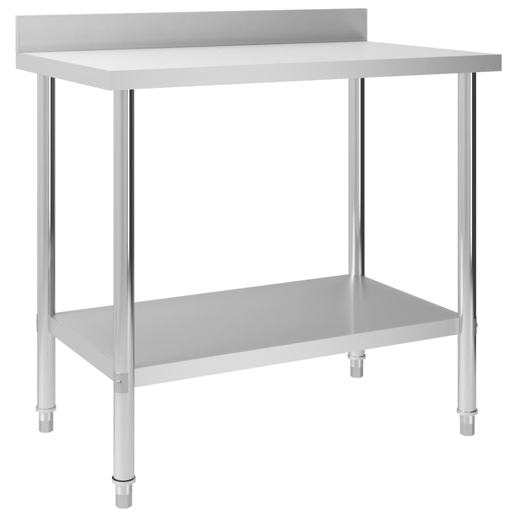 Kitchen Work Table Stainless Steel