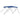 3 Bow Bimini Top Blue 183x140x137 cm