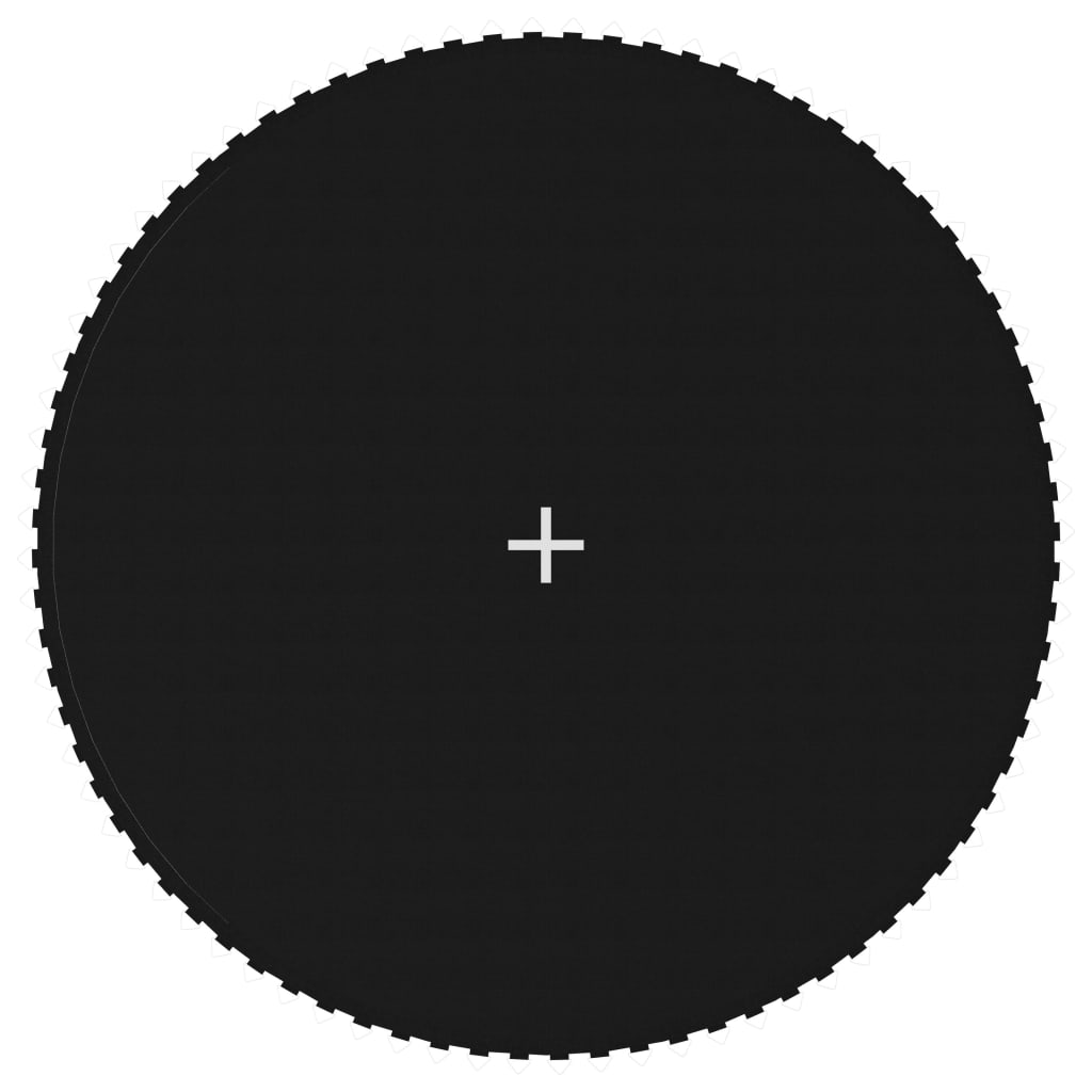 Jumping Mat Fabric Black for 14 Feet/4.27 m Round Trampoline