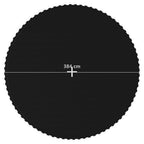 Jumping Mat Fabric Black for 14 Feet/4.27 m Round Trampoline