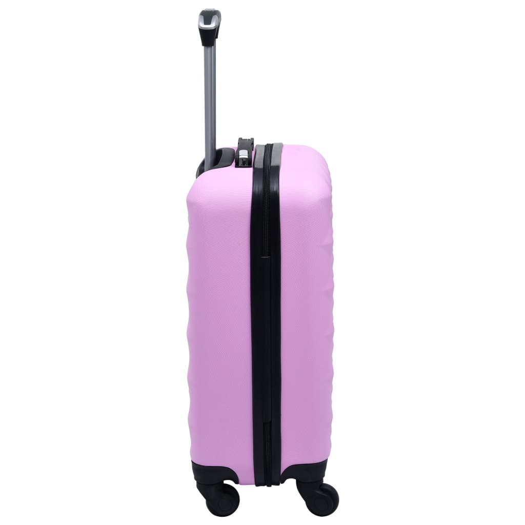 Hardcase Trolley Set 2 pcs Pink ABS