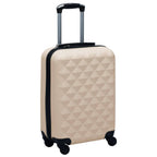Hardcase Trolley Set 2 pcs Gold ABS