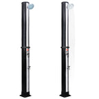 Outdoor Solar Shower with Shower Head and Faucet 40 L