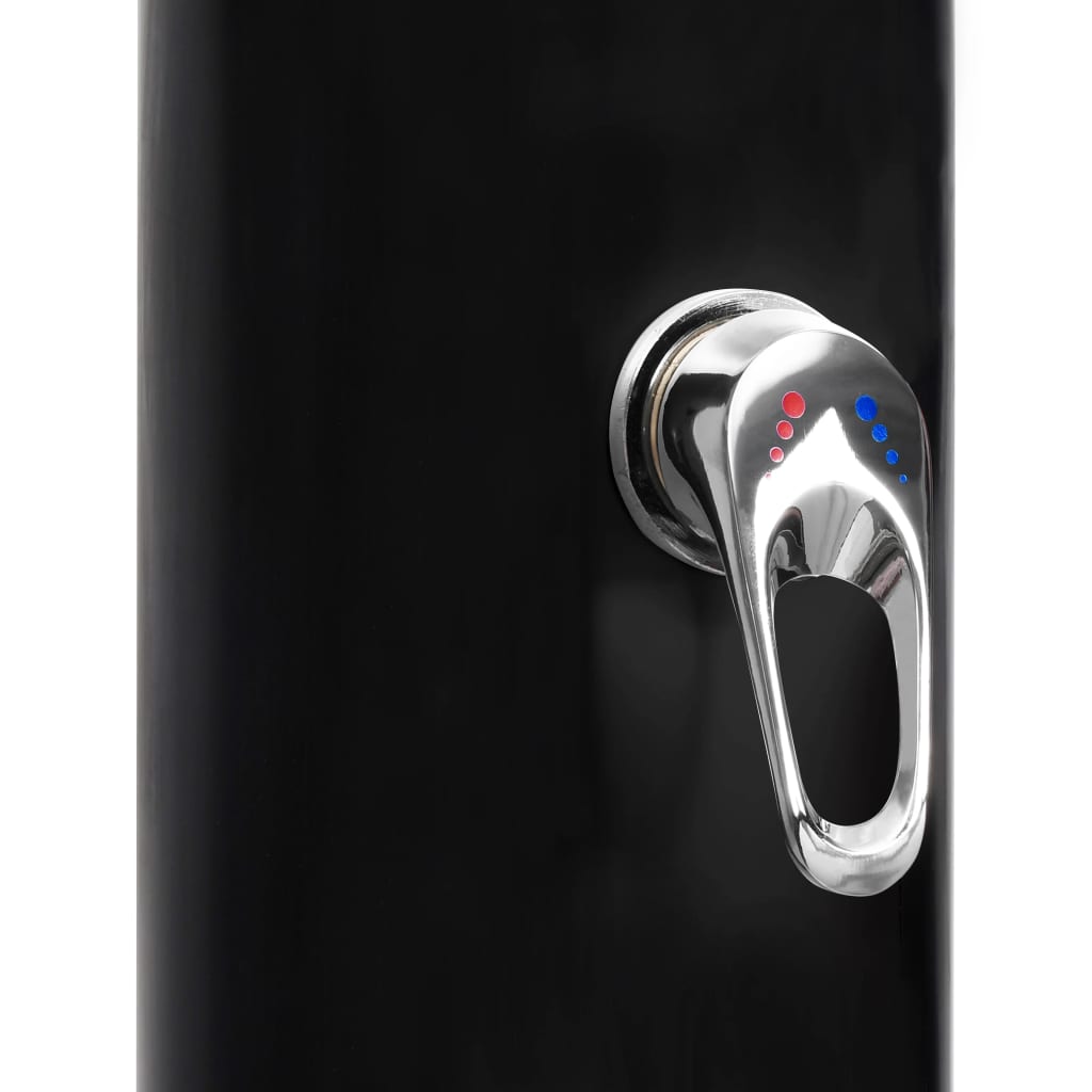 Outdoor Solar Shower with Shower Head and Faucet 40 L