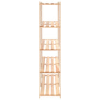 5-Tier Storage Racks 3 Pcs 170X38X170 Cm Solid Pinewood 500 Kg