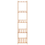 5-Tier Storage Racks 2 Pcs 80X38X170 Cm Solid Pinewood 250 Kg