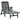 Folding Sun Lounger Plastic Anthracite