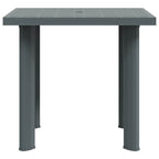 Garden Table Green 80x75x72 cm Plastic